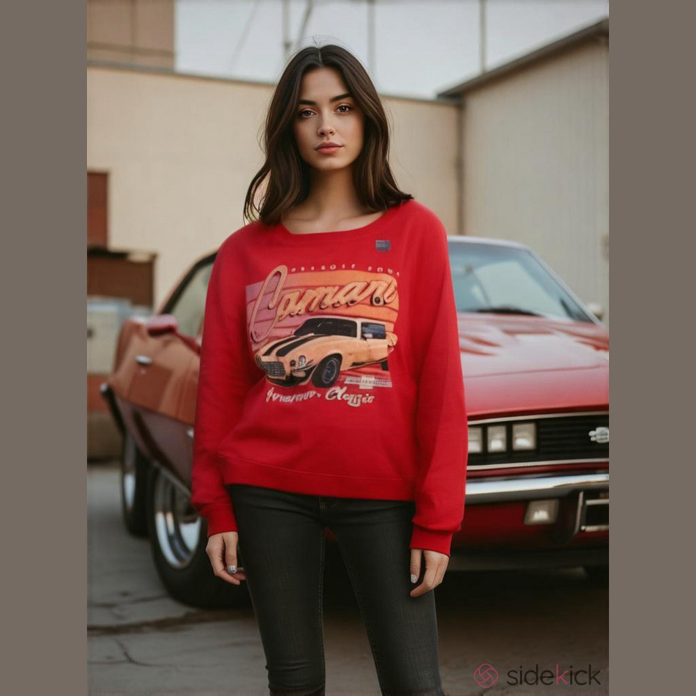 Chevrolet Camero General Motors Detroit Power American Classic Pull Over (Sz 2X)